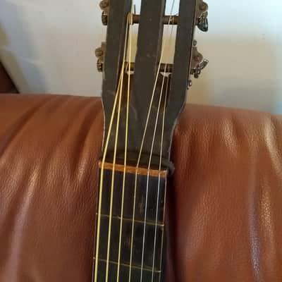 Circa late 30's ? Stella ? Lone Ranger Stencil Cowboy parlor guitar all original image 5