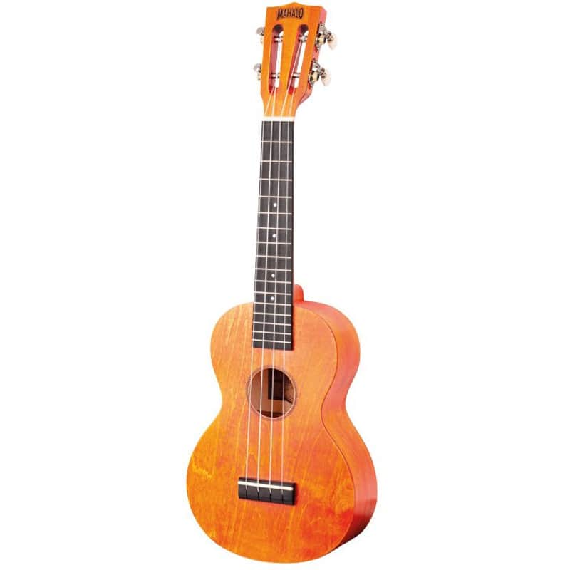 Mahalo Island Concert Ukulele With FREE Gig Bag ML2 Orange Sunset image 1