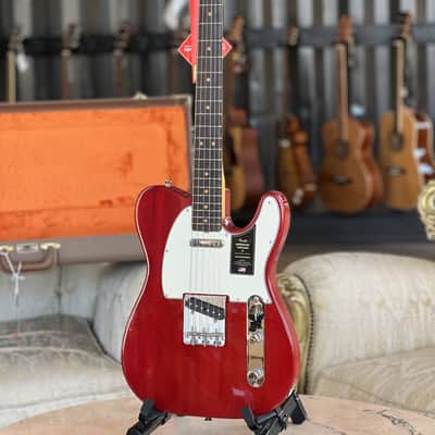 FENDER American Vintage II 1963 Telecaster Crimson Red Transparent image 1