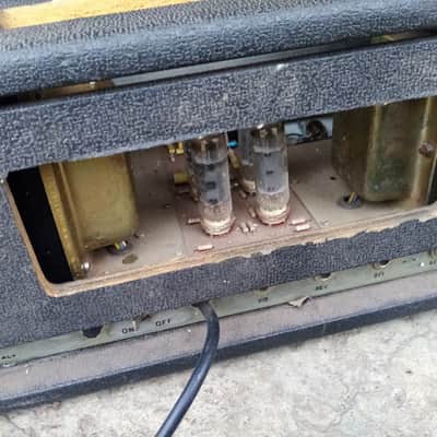 Vintage Italian Tube Amp Mac 4c A52 Reverb 60s,70s image 11