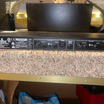 dbx 166XL Stereo Compressor / Limiter / Gate 2000s - Black image 2