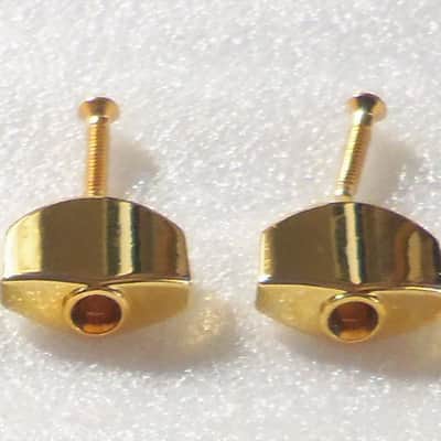Hipshot® D07 Gold Tuner Buttons (6) With Gold Mount Screws~Hipshot Packaged~USA~New image 2