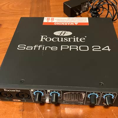 Focusrite Saffire Pro 24 Firewire Audio Interface 2000s Black image 4