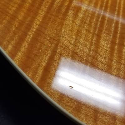 Willow Glen Guitars, MB TigerEye I, Custom Made in California,Curly Hard Maple Top, Chambered 1-Piece Khaya Body, 7lbs 13.8ozs, w/HSC 2013 image 16