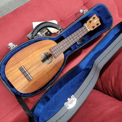 Kamaka HP-1 Pineapple Ukulele with Case 2025 - Solid Koa image 1