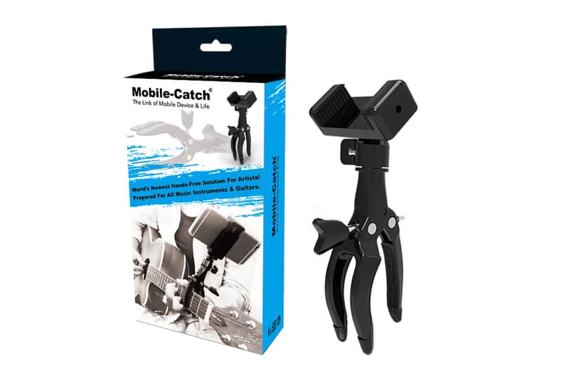 Mobile-Catch Black Edition Pro  CAPO + Phone  + Tablet holder image 1