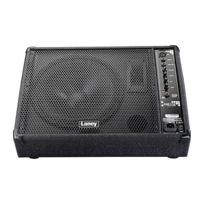 LANEY CONCEPT CXP-112 active stage monitor 120W 12" Powered Monitor wedge with Floor or Pole stand operation image 3