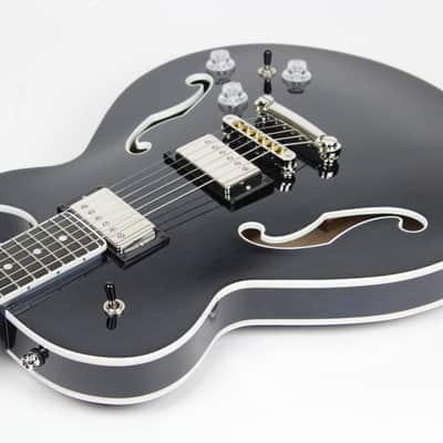 Godin Montreal Premiere A/E 2019 Indigo Blue w/Tric Case image 5