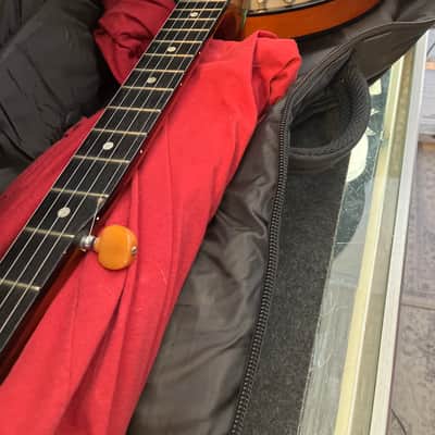 Kay Vintage Banjo 1960-s - Eagle wooden carved back with soft case image 15