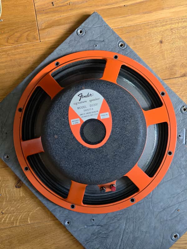 Vintage 1960s 1970s JBL Fender USA D120F D120 4ohm Signature 15" Speaker Driver image 1