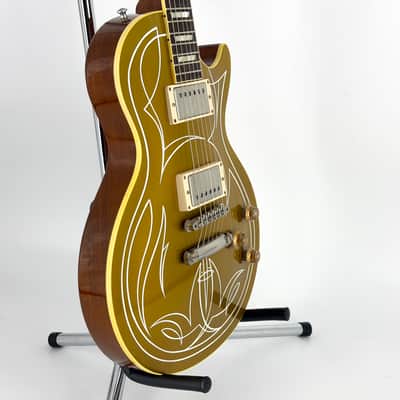 2013 Gibson Custom Shop Billy Gibbons Pinstripe '57 Les Paul - Gold Top image 11
