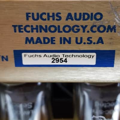 used 2005 Fuchs Overdrive Supreme 100 Watt Tube Amp Head with Bob Burt Head Shell! Very Good Condition image 9