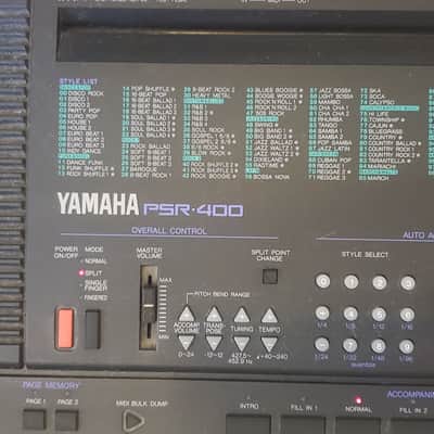 Yamaha PSR 400 Black image 2