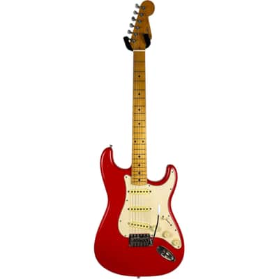 Fender Japan Stratocaster 1993-1994 - Red Repaint - Vintage image 3