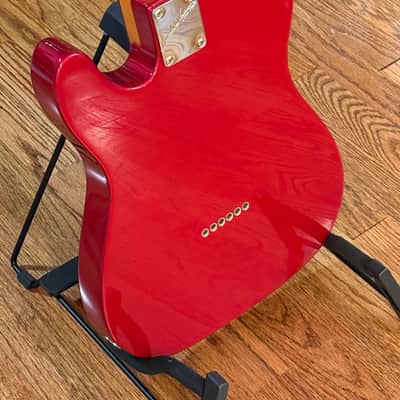 2000 - 2001 FENDER MUDDY WATERS TELECASTER!! ~ Candy Apple Red! ~ All Original!! image 11