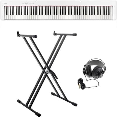Casio CDP-S110 WE Stage Piano + Kopfhörer + Keyboardständer