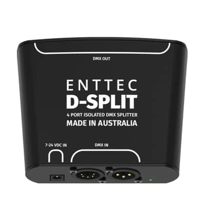 Enttec D-SPLIT | DMX Splitter (3-Pin + 5-Pin) image 3