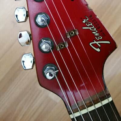 Fender THE STRAT 1980 Candy Apple Red VINTAGE GUITAR image 14