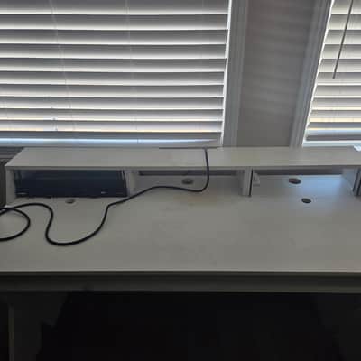 Glorious Studio Sound Desk Pro Complete White DJ Studip Desk image 2