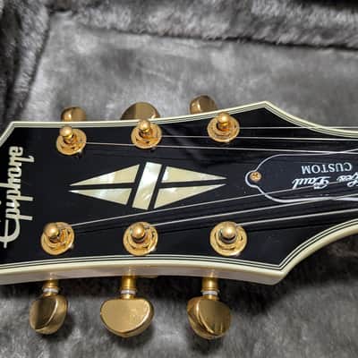 Epiphone Les Paul Custom 2020 - Present - Alpine White image 3