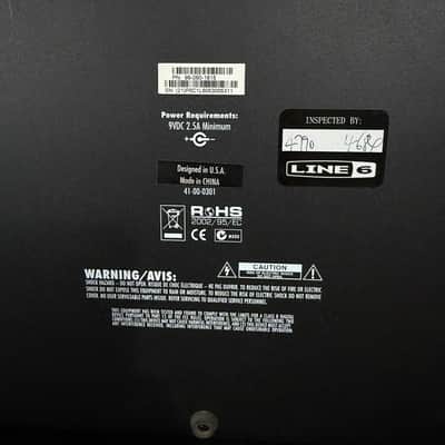 Line 6 POD HD500 Multi-Effects and Amp Modeler 2011 - Black image 3