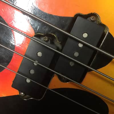 Fender Precision Bass 1970 - 1983 Customized Into Flame Shooting Torch image 8