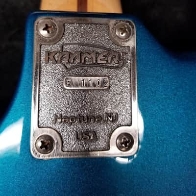 Kramer USA Pacer Deluxe 80's Candy Blue image 12