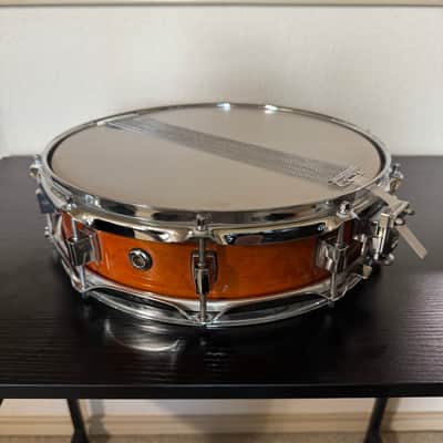 Pearl 14x3.5 Maple Piccolo Snare Drum – Made in Taiwan – Natural Finish image 4