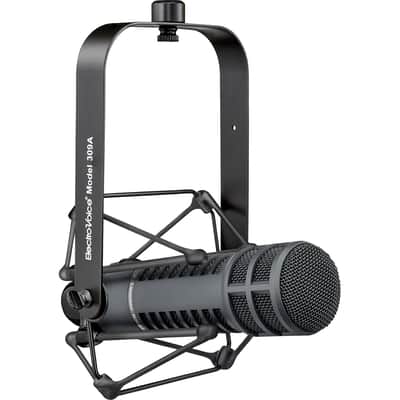 Electro-Voice RE20 Cardioid Variable-D Dynamic Microphone - Black image 2