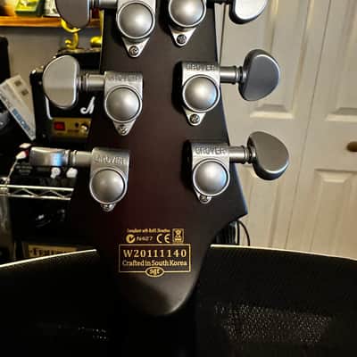 Schecter C-1 Platinum FR S Sustainiac 2017 - 2021 - Crimson Red Burst Satin image 7
