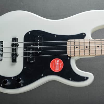 Squier Affinity Series Precision Bass PJ - Olympic White w/Maple image 1