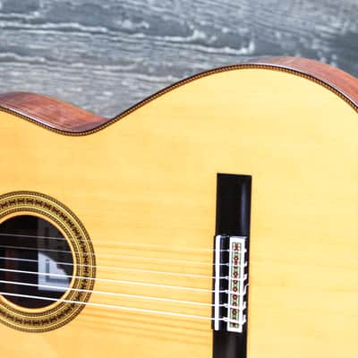 Yamaha GC42S GC Series Handcrafted Line Solid Spruce Top Classical Guitar w/Bag image 7
