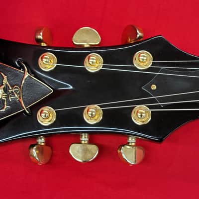 DBZ Imperial Thinline Guitar  Black image 6
