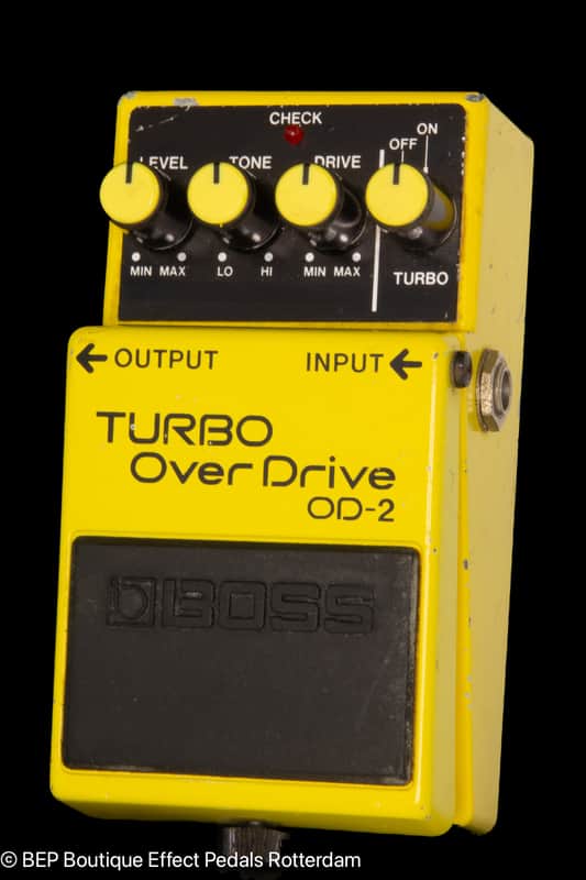 Boss OD-2 Turbo Overdrive 1989 s/n BA63348 as used by The | Reverb