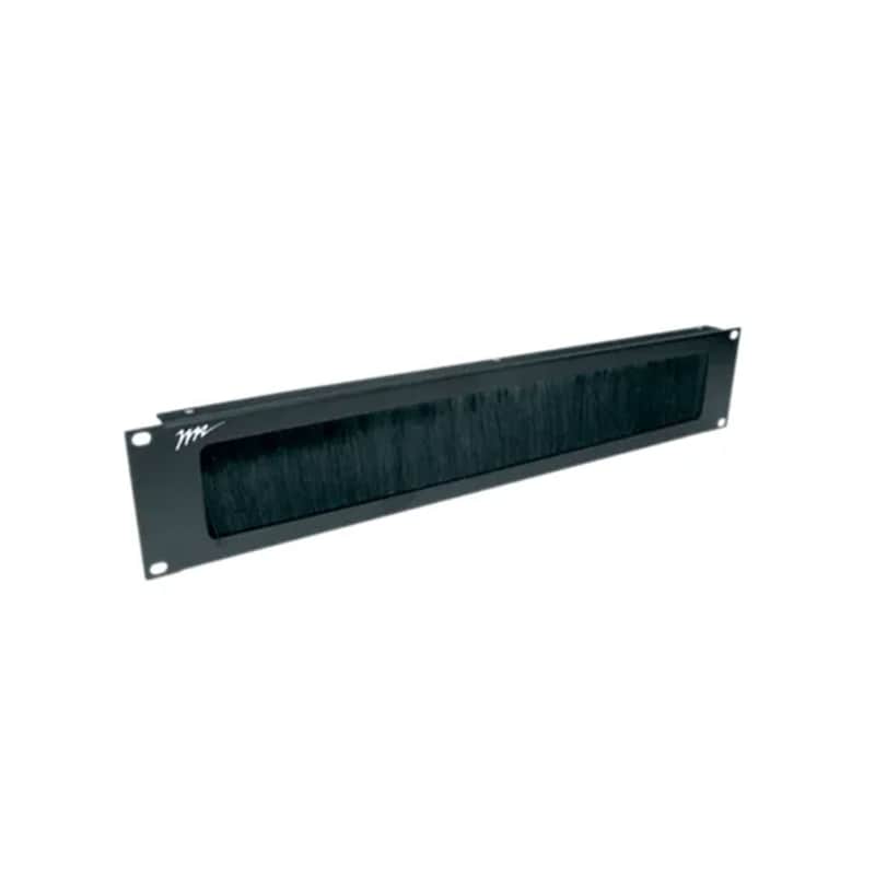 Middle Atlantic BR2 - Brush Grommet Cable Pass-Through Panel (2 Space) image 1