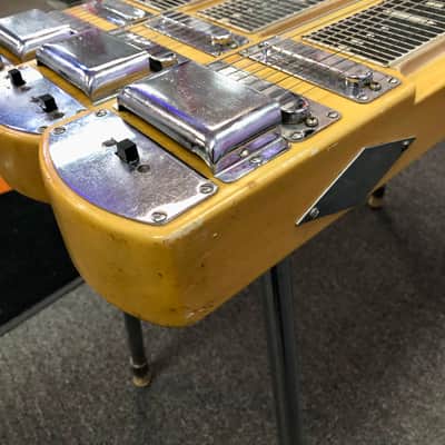 Fender Triple 8 Steel Guitar 1953 with Case and Slide Bars Vintage - Pre Owned image 10
