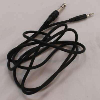 Italian Instrument Cable Stereo 1/4" Male to Stereo 3.5mm Male image 1