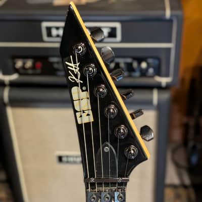 ESP KH-2 Kirk Hammett Signature Neck Thru 2009 - Black image 7