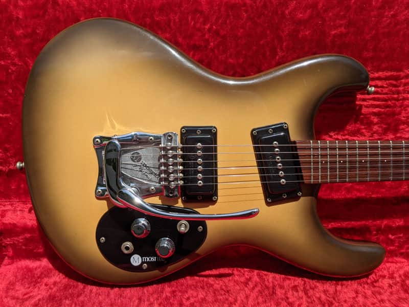 1993 Mosrite "Built in Soul" Model M88 Electric Guitar USA Ventures Ramones Vintage Rare Antigua image 1