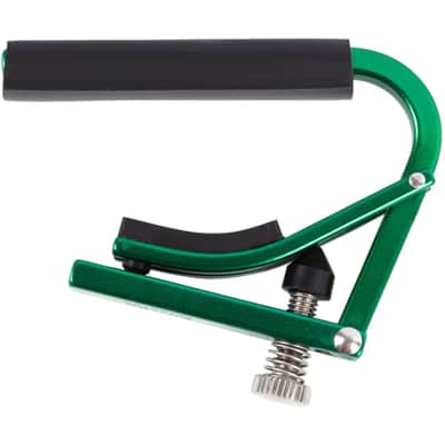 Shubb L2GRN Lite Capo for Nylon String Classical Guitars, Green image 1