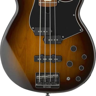 Yamaha BB734A 4-String Bass Guitar, Rosewood Fingerboard, Dark Coffee Sunburst image 1