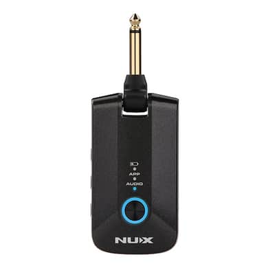 New NUX MP-3 Mighty Plug Pro Guitar & Bass Amp Modeling Heaphone Amplug image 1