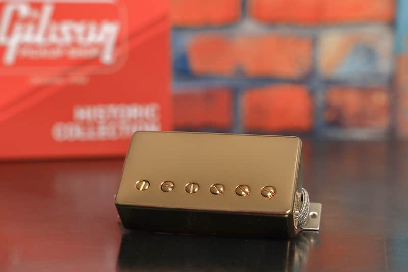 Gibson Custombucker True Historic Humbucker Pickup - Gold / Alnico 3 image 1