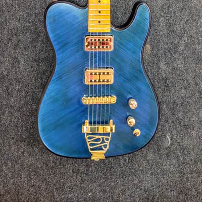 T style Occhineri custom blue Herring Bone top 2025 - Blue nitro image 1