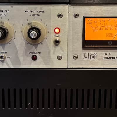 Urei LA-4 Compressor Limiter Pair 1980s - Silverface image 2