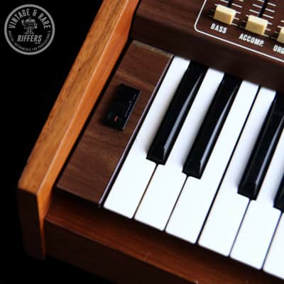 (Video) *Serviced* Viscount UFO 61 Intercontinental Vintage 1970s Italian 61 key Electronic Combo Organ Synth Made in Italy All Original Synthesiser w/ Built-in Drum Machine & Speakers (Similar to Roland CR-68 78 Compu-Rhythm) image 7
