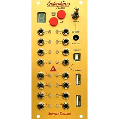Endorphin.es Shuttle Control Eurorack USB/MIDI/CV Convertor Module (Gold) image 2