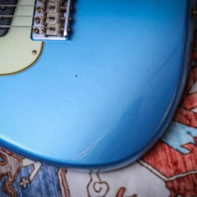 FENDER USA Custom Shop '62 Stratocaster *Dealer Exclusive Flamethrower Journeyman Relic "Lake Placid Blue" (2025) image 12
