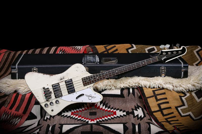 1976 Gibson Thunderbird IV “White” image 1