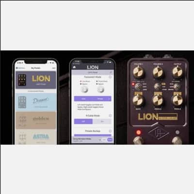 Universal Audio Lion '68 Super Lead Amp - Black, B-Stock image 8
